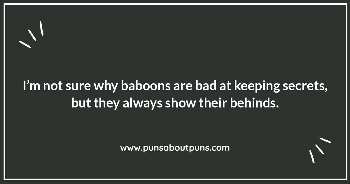 Baboon Puns: Unleashing the Hilarity