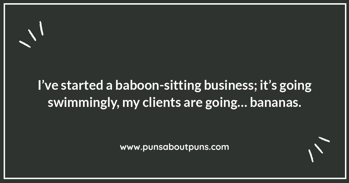 Baboon Puns and Wordplay: Getting Your Grunt On