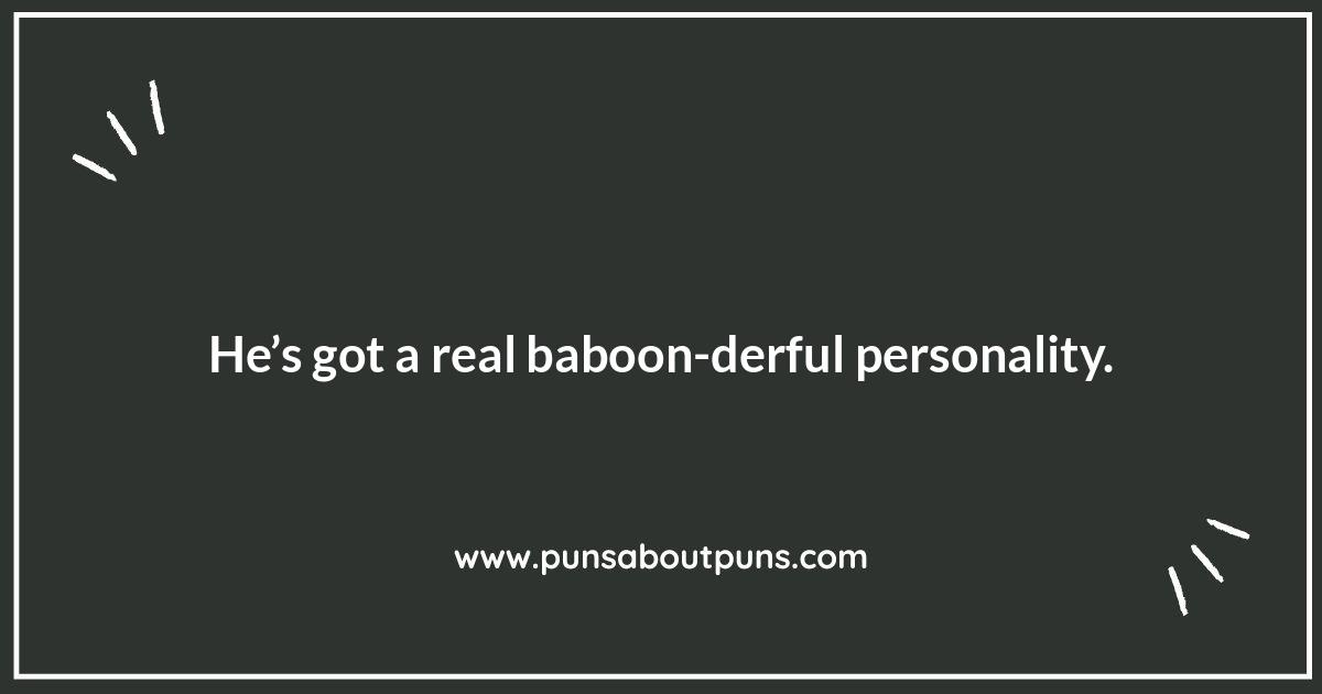 Baboon Puns for Every Occasion: A Primate-ly Good Time