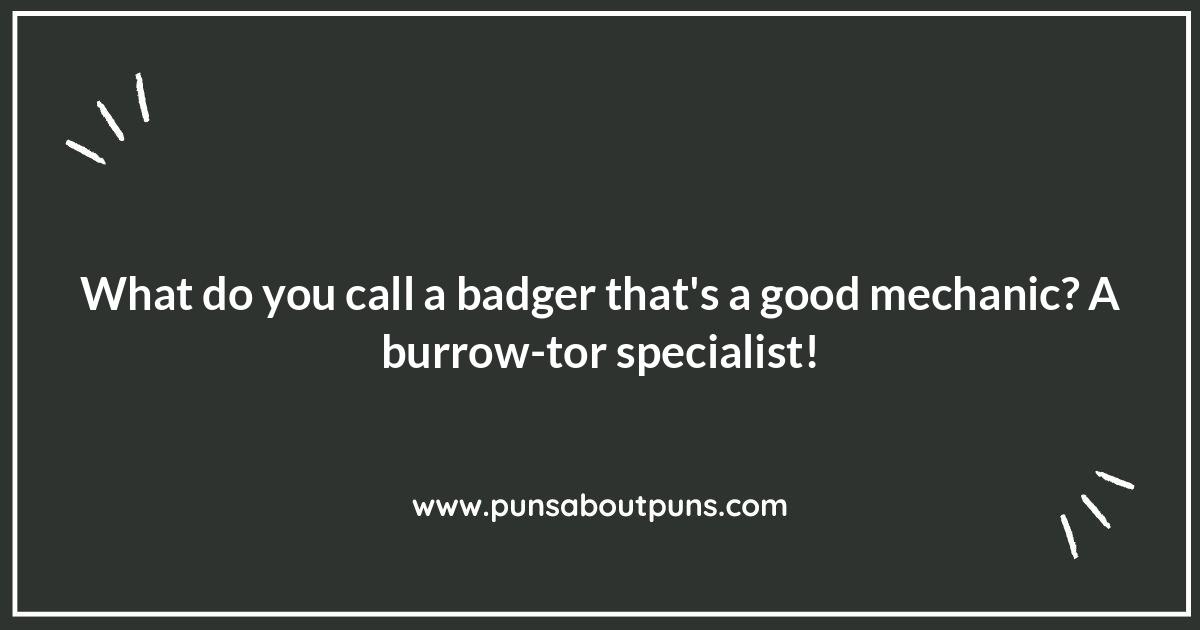 Badger Jokes for Kids: Clean and Cute