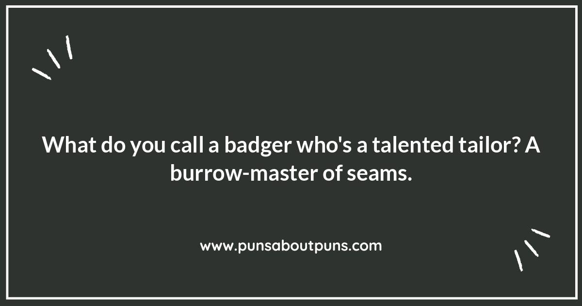 Badger Puns: That Will Make You Dig It