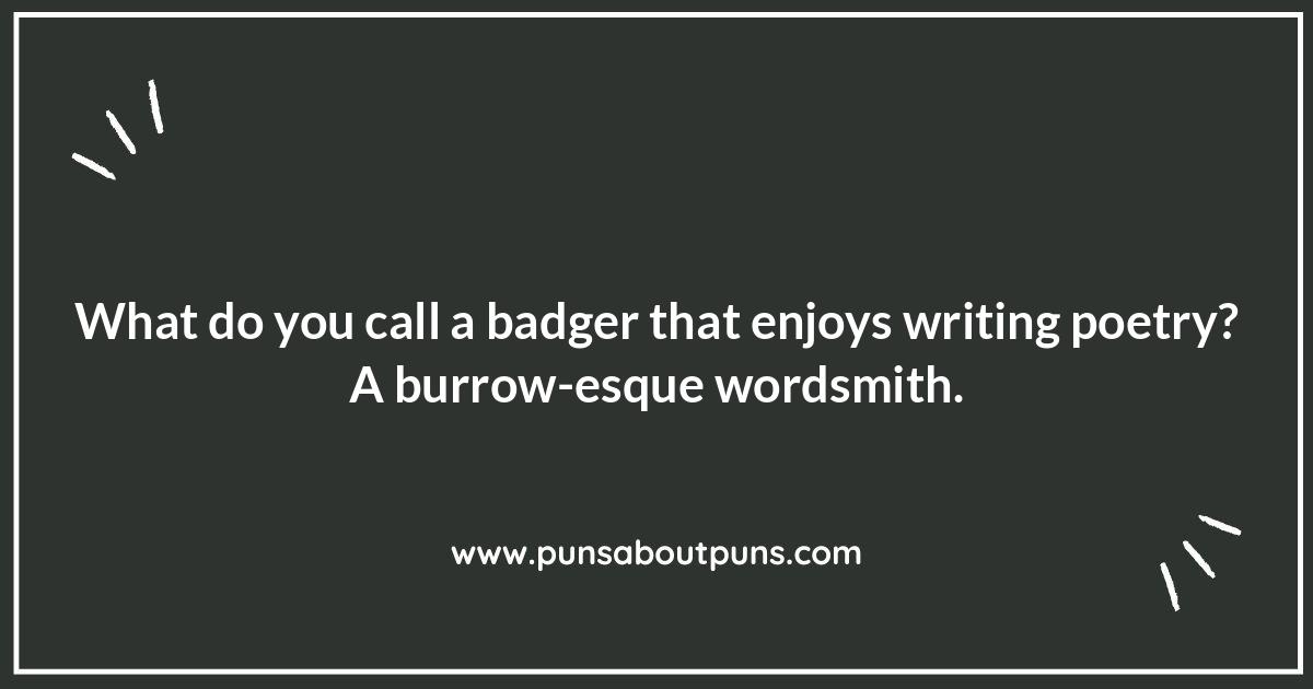 Badger Puns and Riddles: Test Your Wit