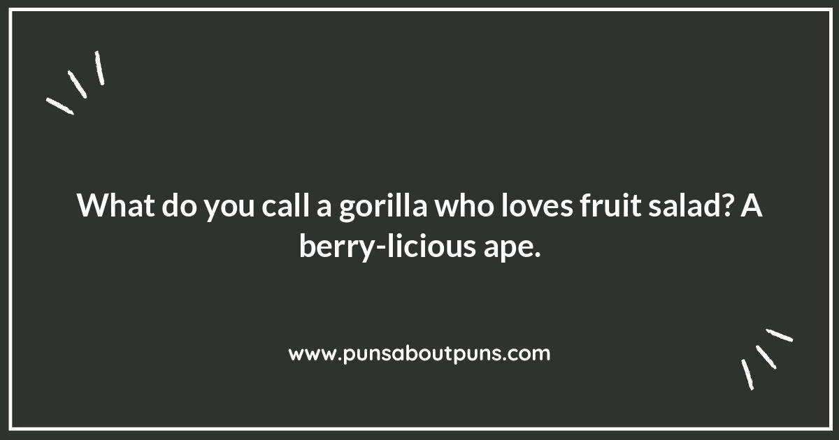 Banana-Themed Banter: Gorilla Jokes About Food