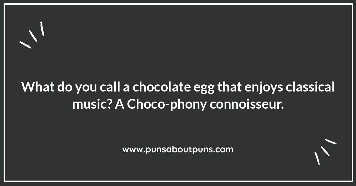 Beyond the Bunny: Unique Chocolate Egg Puns