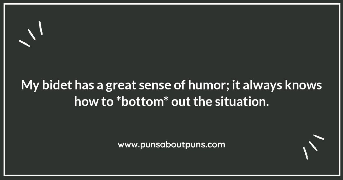 Bidet Jokes That Will Wash Away Your Blues: Guaranteed to Make You Smile