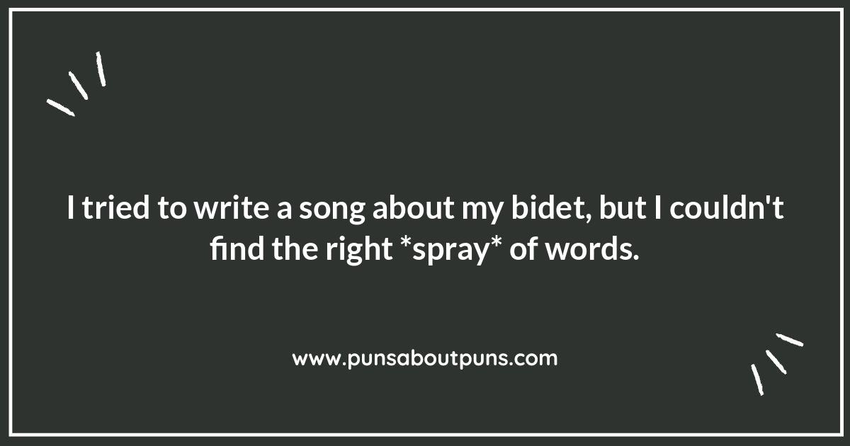 Bidet Puns for Every Occasion: From Bathroom Humor to Clever One-Liners
