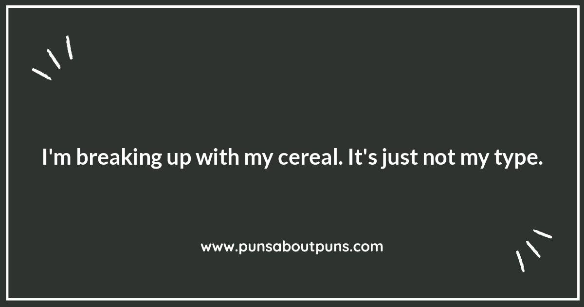 Breaking Up Over Breakfast: Food-Themed Break Up Line Puns