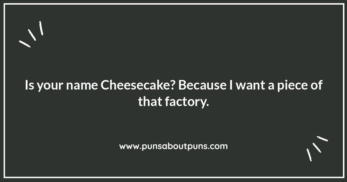 Cheesecake Factory Pick-Up Lines: Sweet & Cheesy