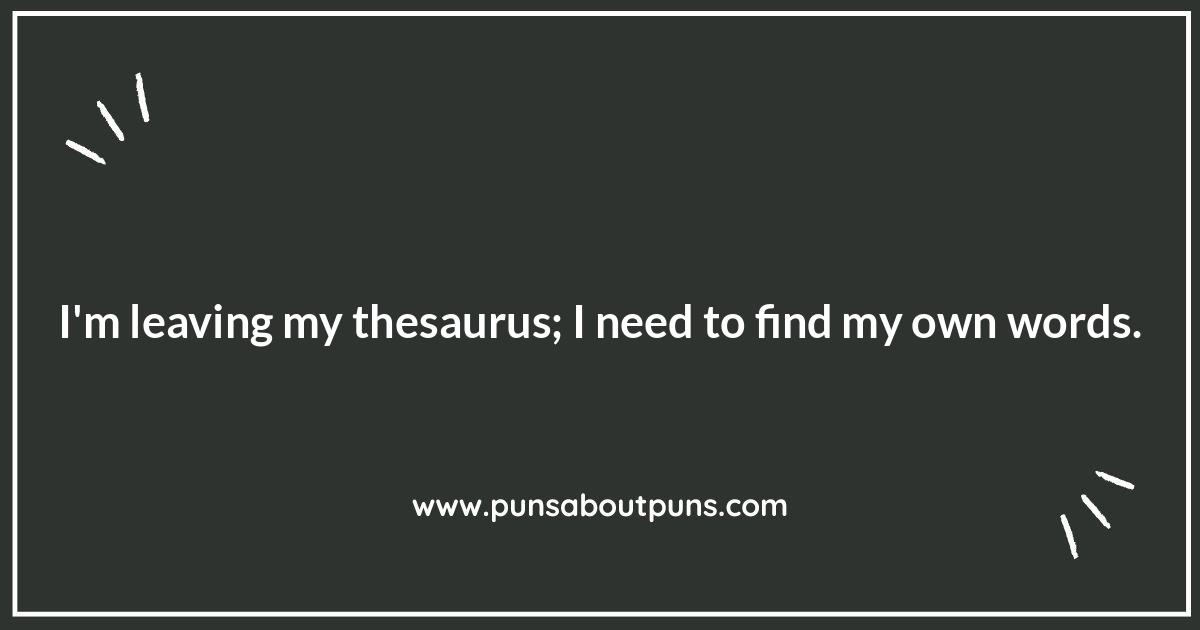 Clever Breakup Puns: Wordplay to Ease the Pain