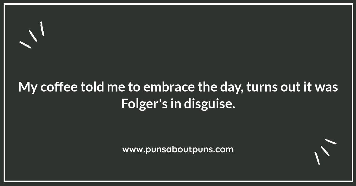 Coffee Puns: Fueling Laughter in the Office Breakroom