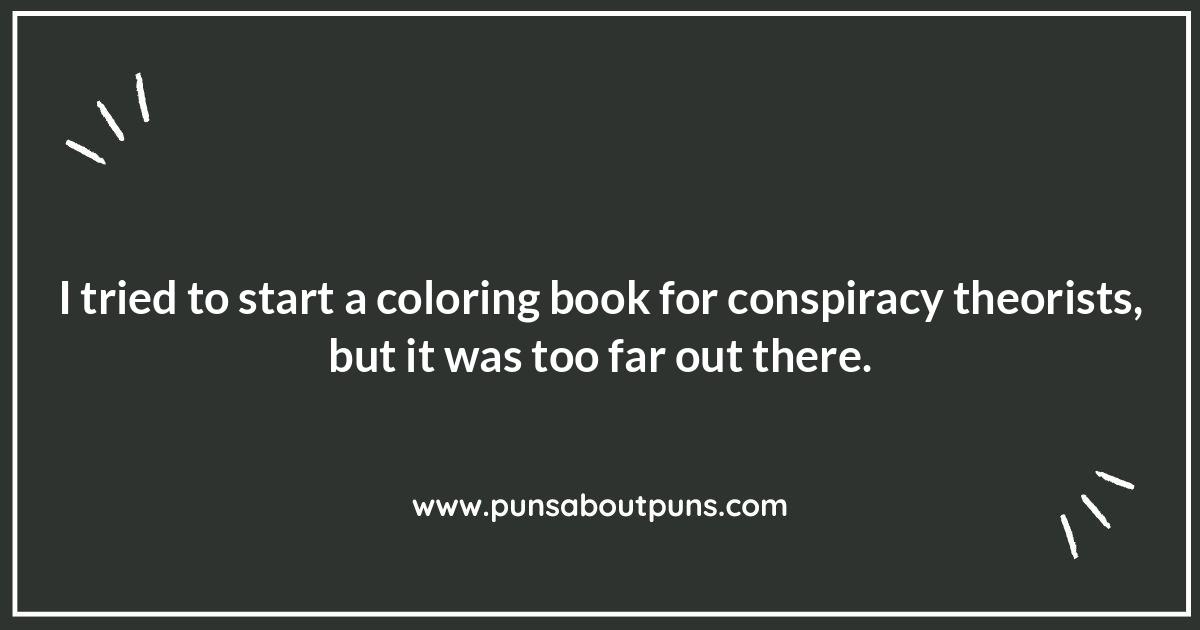 Coloring Book Puns: Drawn to the Funny Side