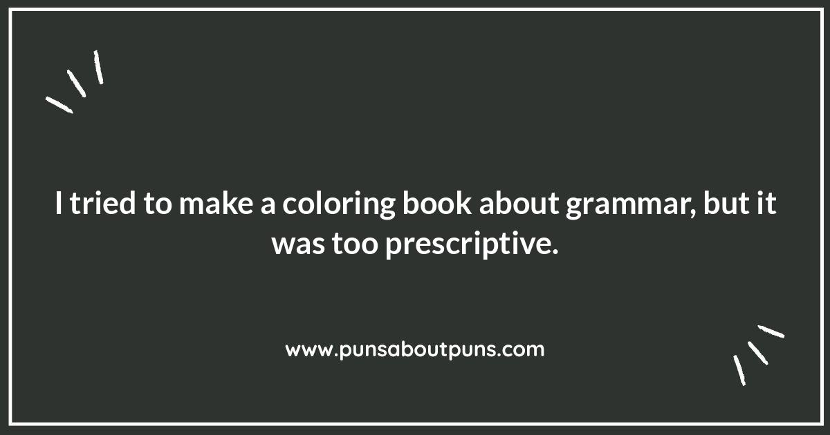 Coloring Puns for Artists: Palette-able Humor