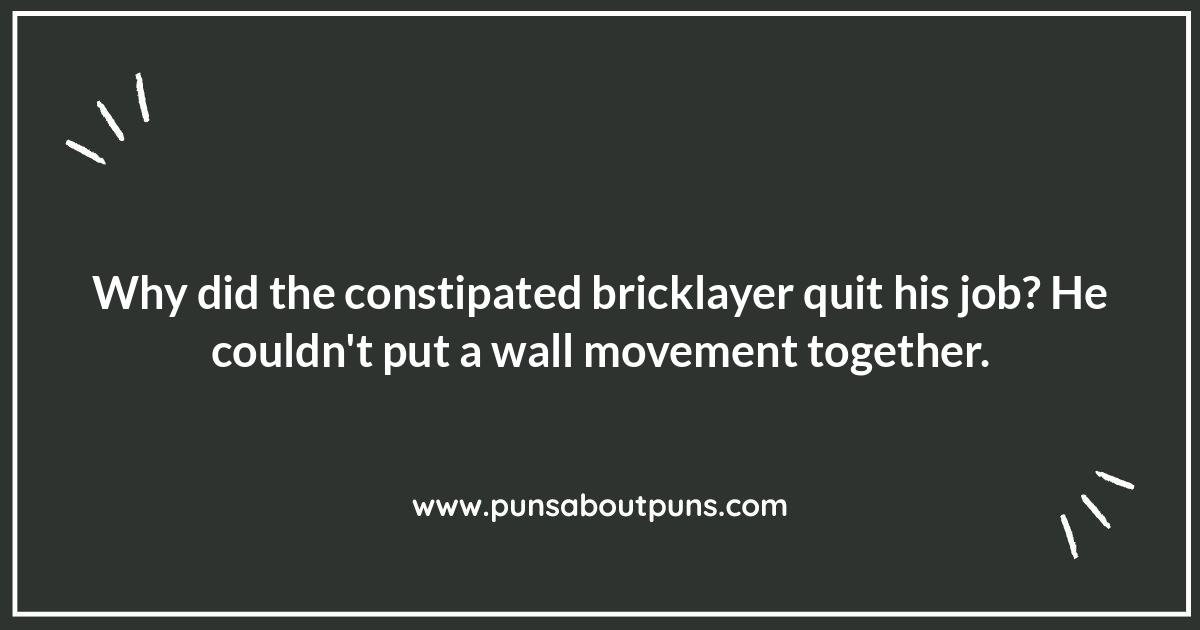 Constipation Puns for Every Situation: When Things Get Blocked