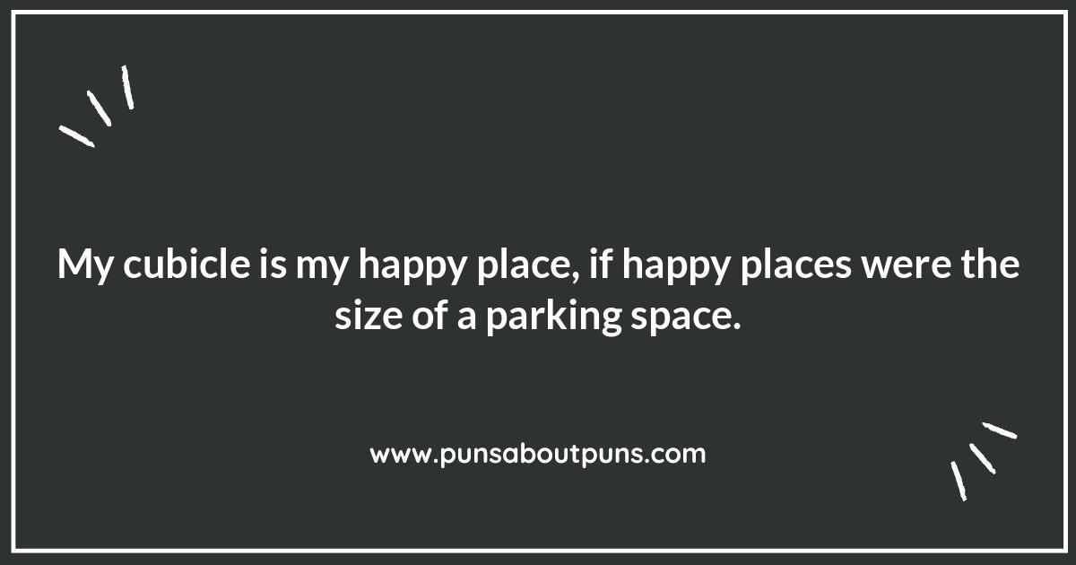 Cubicle Commute: Puns About Reaching Your Desk