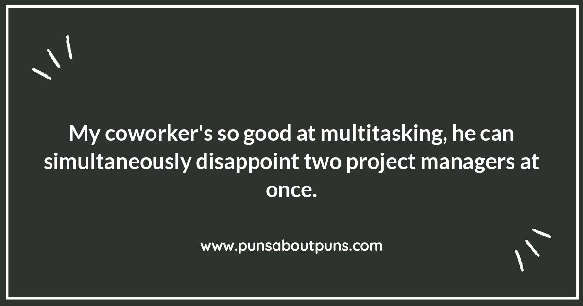 Cubicle Life: Puns That Understand Your Workspace Woes