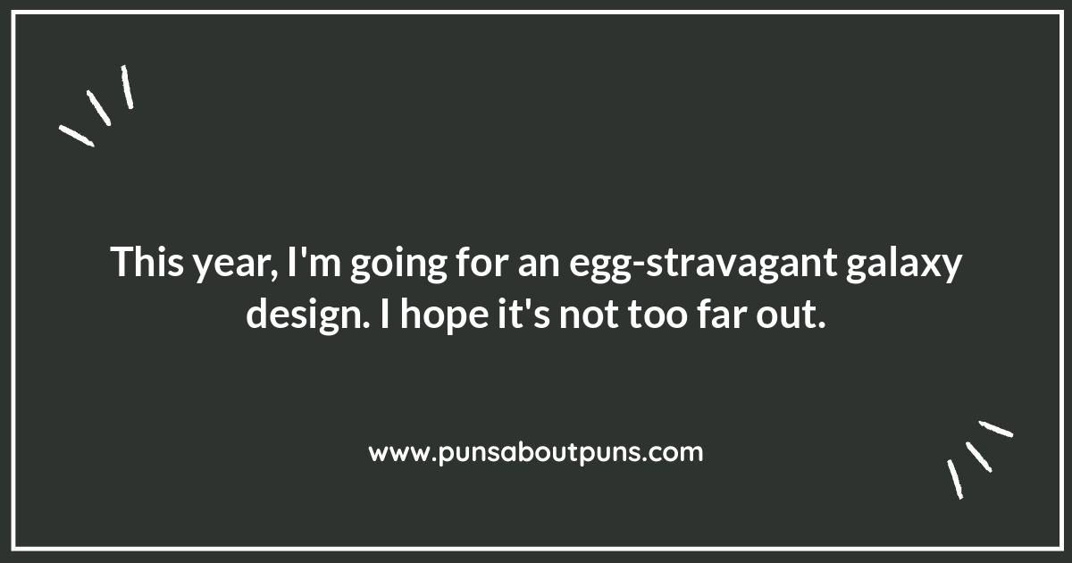 Egg-spiration: Creative Easter Egg Dyeing Ideas Paired with Puns