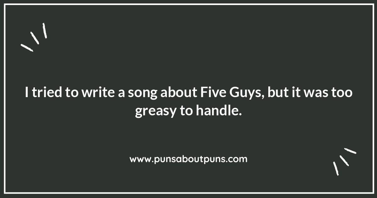 Five Guys Peanut Puns: Shell Out Some Jokes