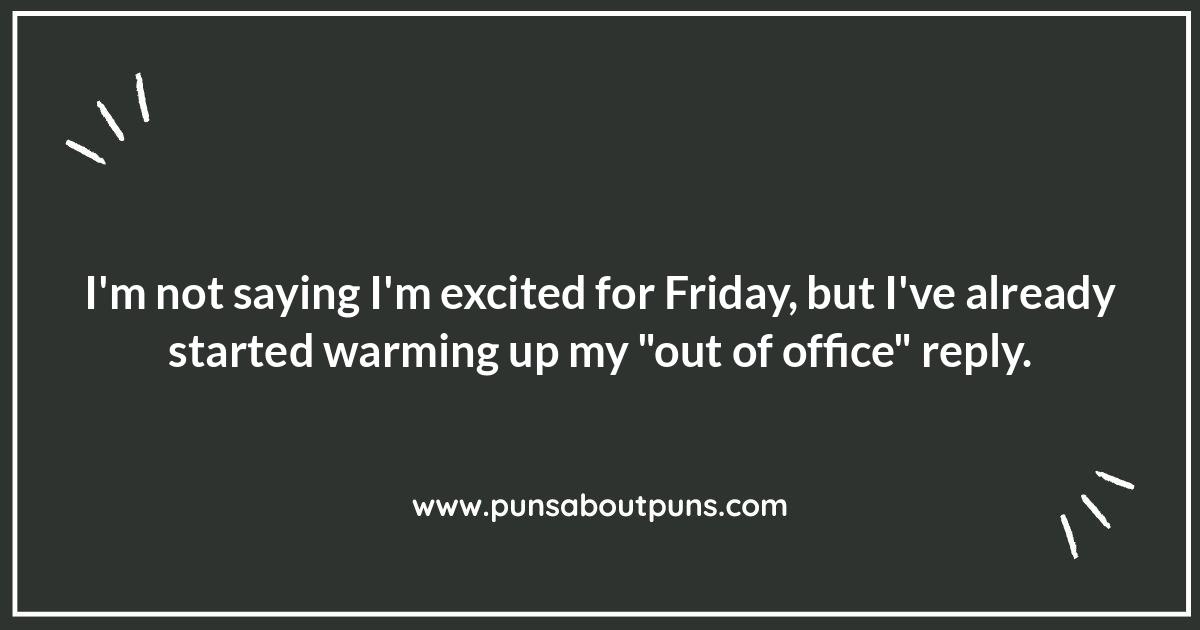 Friday Workplace Puns: Office Humor to Clock Out Laughing