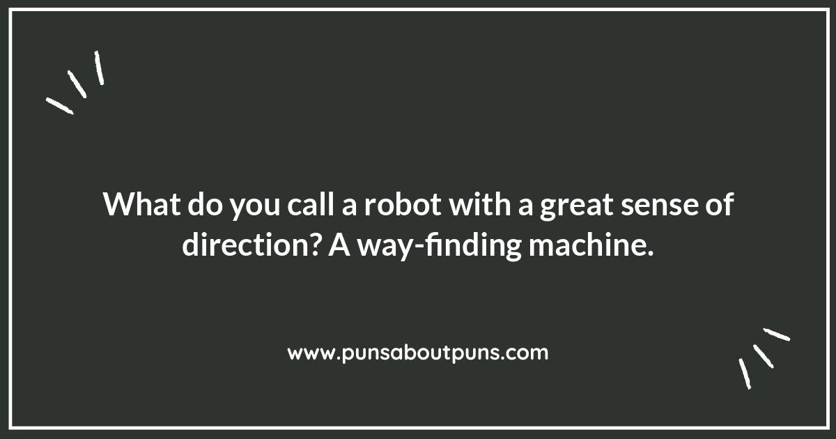 From Asimov to LOL: Robot Puns in Pop Culture