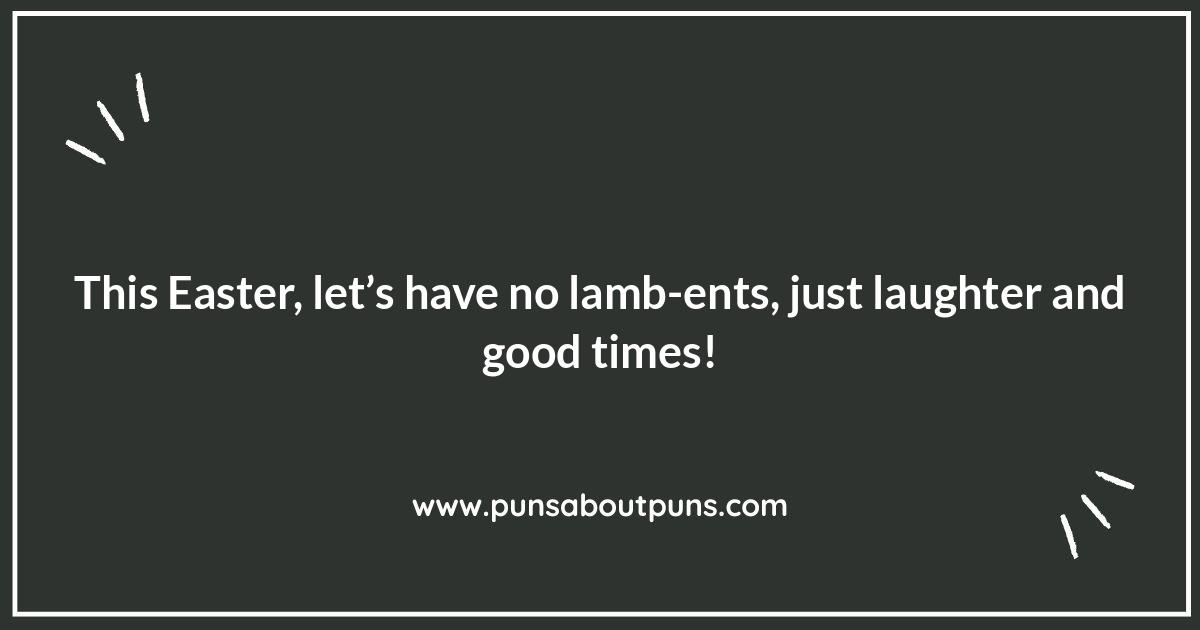 From Lamb Chops to Laughs: A Collection of Funny Lamb Easter Jokes!