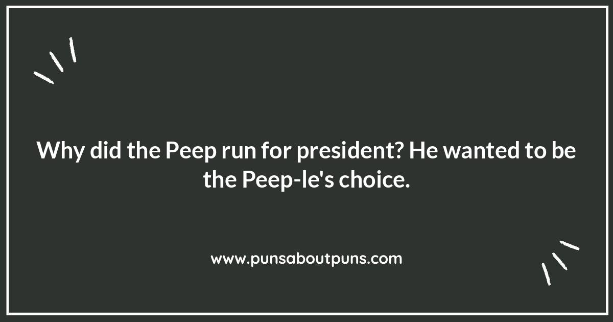 From Peep to Shining Peep: Patriotic Marshmallow Peeps Puns