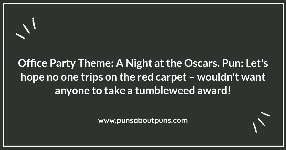 Funny Office Party Themes: Puns to Match the Occasion
