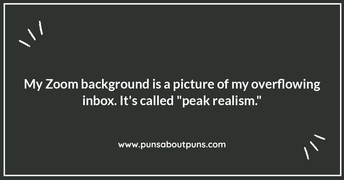 Funny Zoom Backgrounds: Setting the Stage for Puns