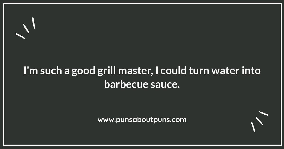 Grilling Giggles: BBQ-Themed Foodie Humor for Dads