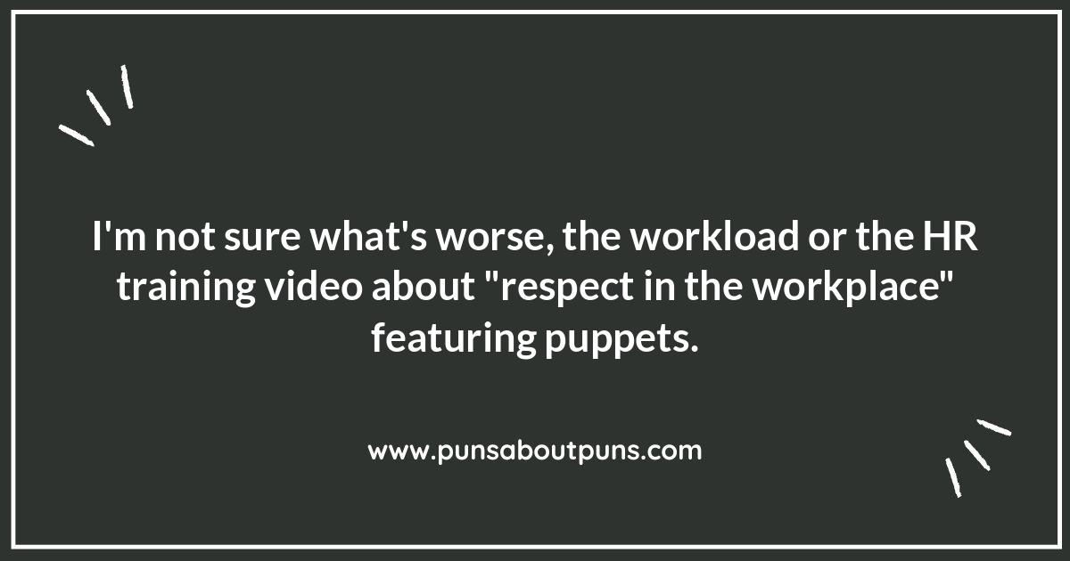 HR Jokes: Lightening the Mood with Office Puns