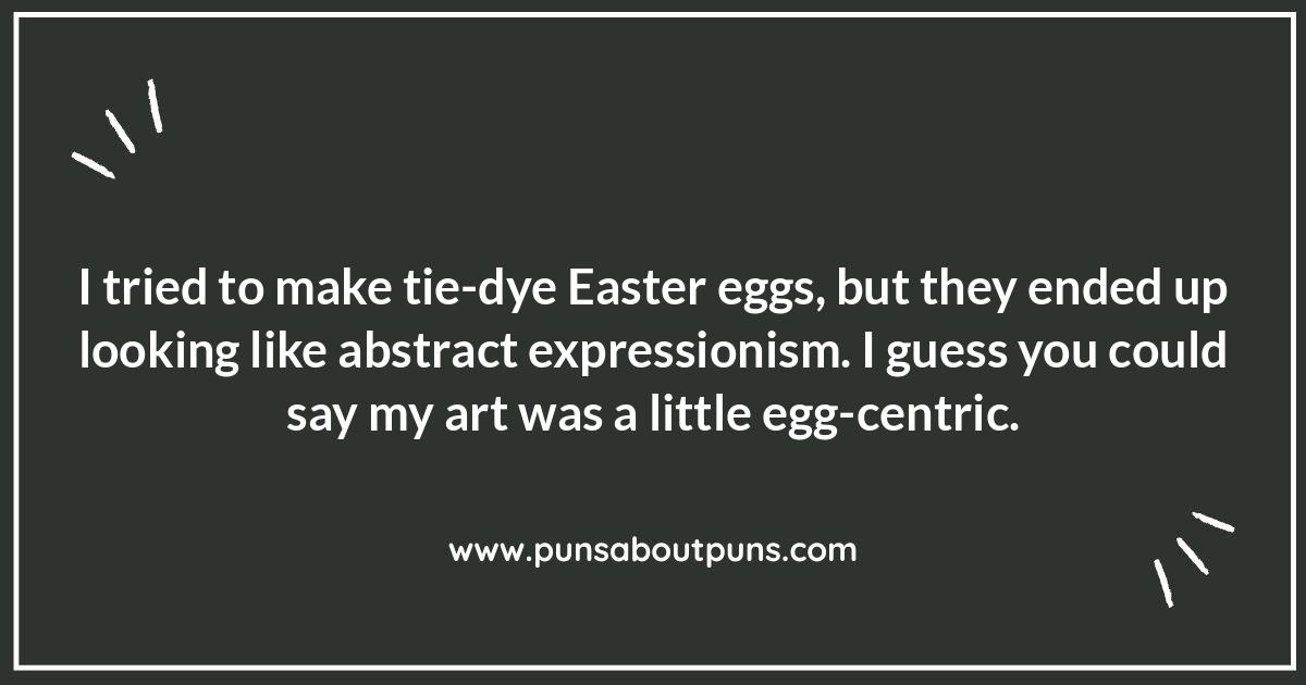 Hilarious Hues: Jokes About Messy Easter Egg Dyeing