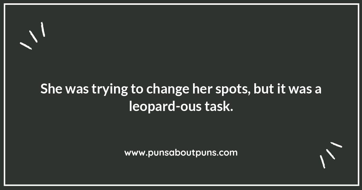 Leopard Jokes: Are They Always This Spotted With Humor?