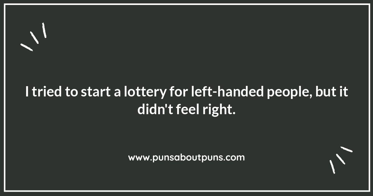 Lottery Number Puns: Playing with Probability and Punchlines
