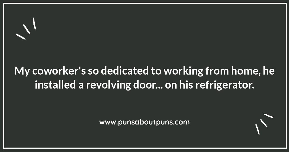 Pajama-Bottom Punchlines: Relatable Work-From-Home Puns