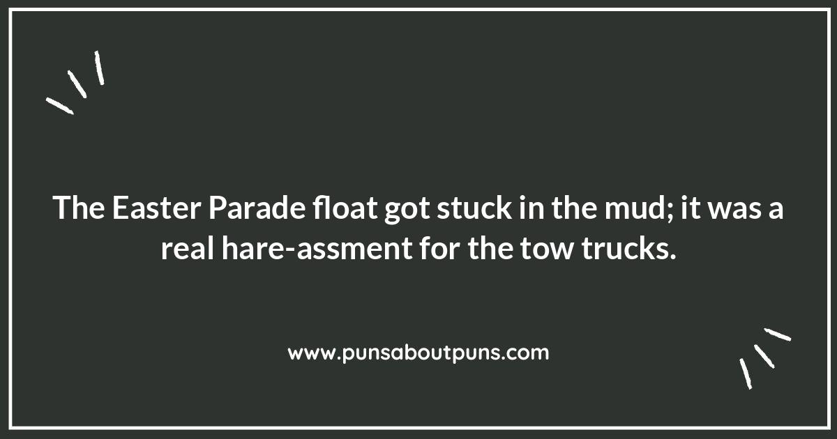 Parade Mishaps: Funny Easter Parade Jokes About Accidents