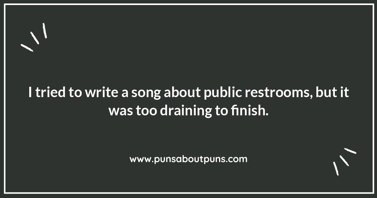 Porcelain Punchlines: A Collection of Public Restroom Puns