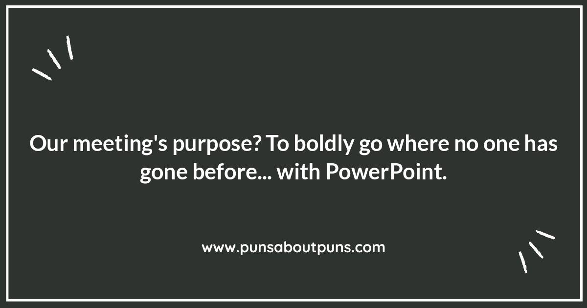 Punny Meeting Agendas: A Recipe for Laughter