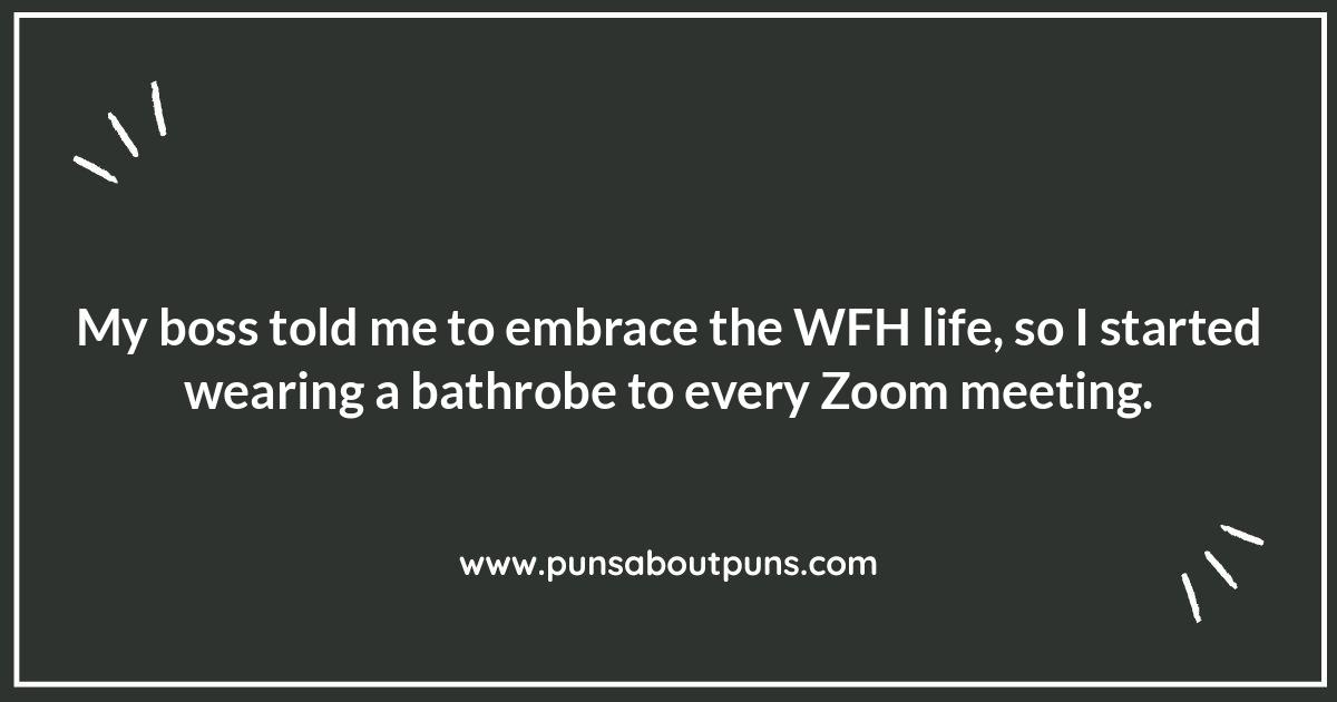 Remote Relationship Giggles: Jokes About WFH Life