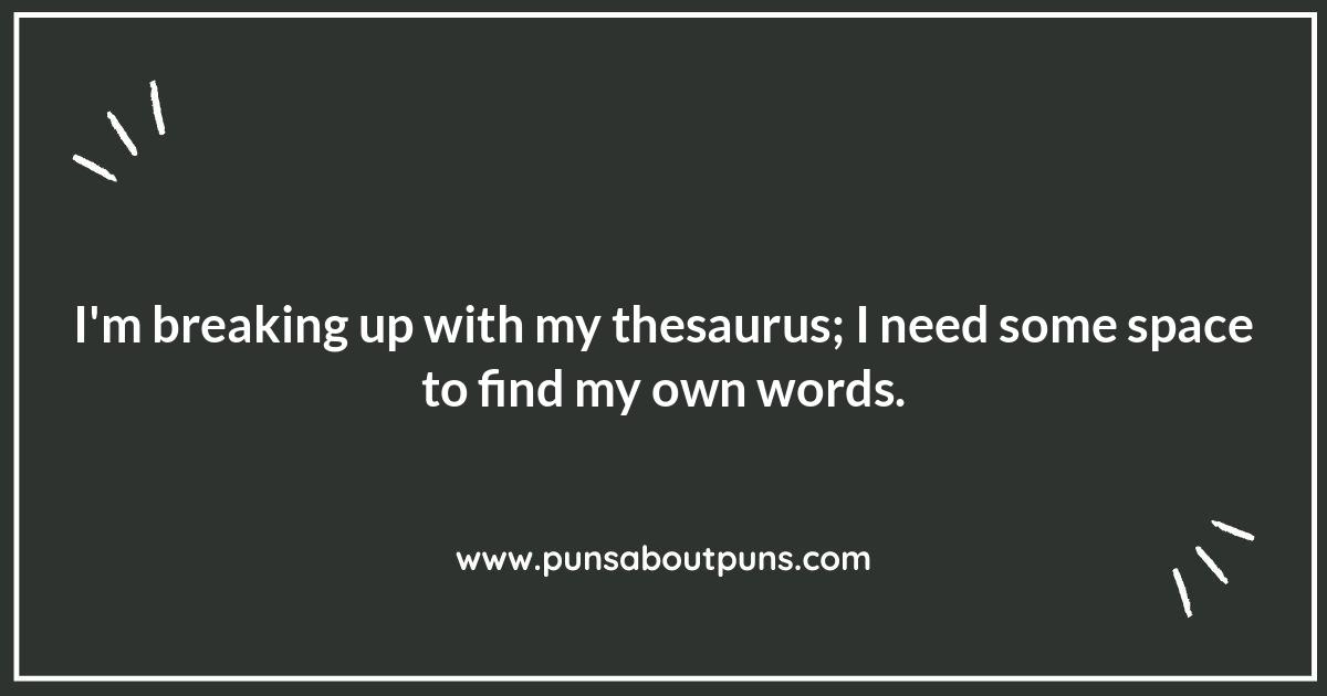 Savage Breakup Puns: When Humor Hurts So Good