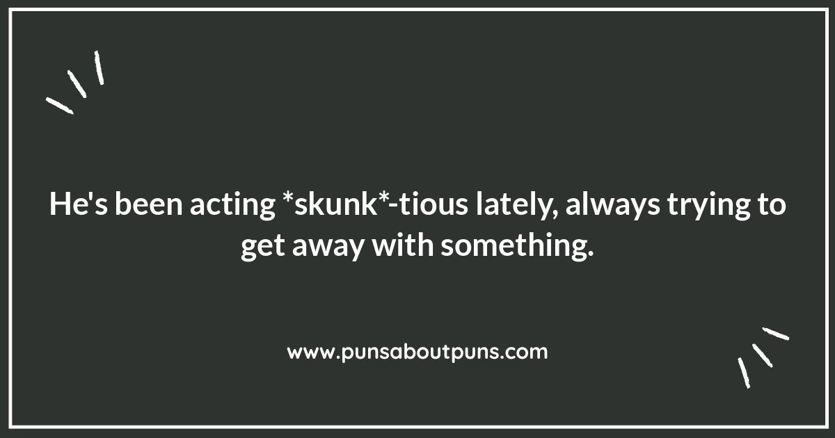 Skunk Puns: Embrace Your Inner Wild Child