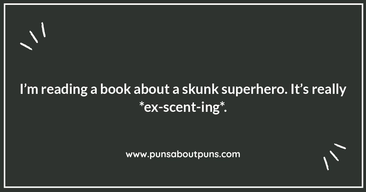 Skunk Puns: When You Need a Little Stink in Your Think