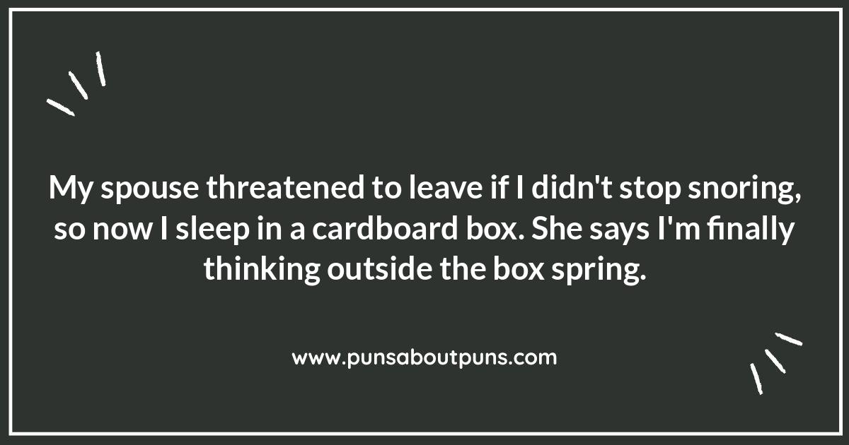 Snoring Puns and Relationships: Navigating Sleep with a Smile