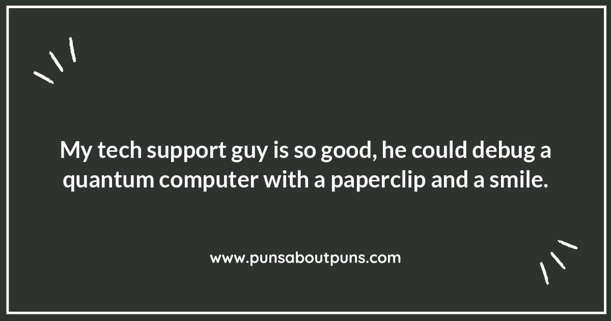 Tech Support Jokes: Office Puns for Digital Disasters