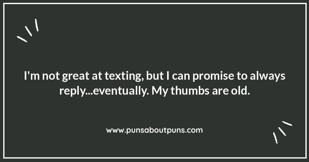 Texting Puns for Every Occasion: From Birthdays to Breakups