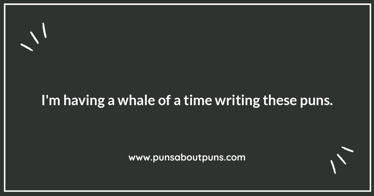 Whale Puns: Dive into a Sea of Laughter