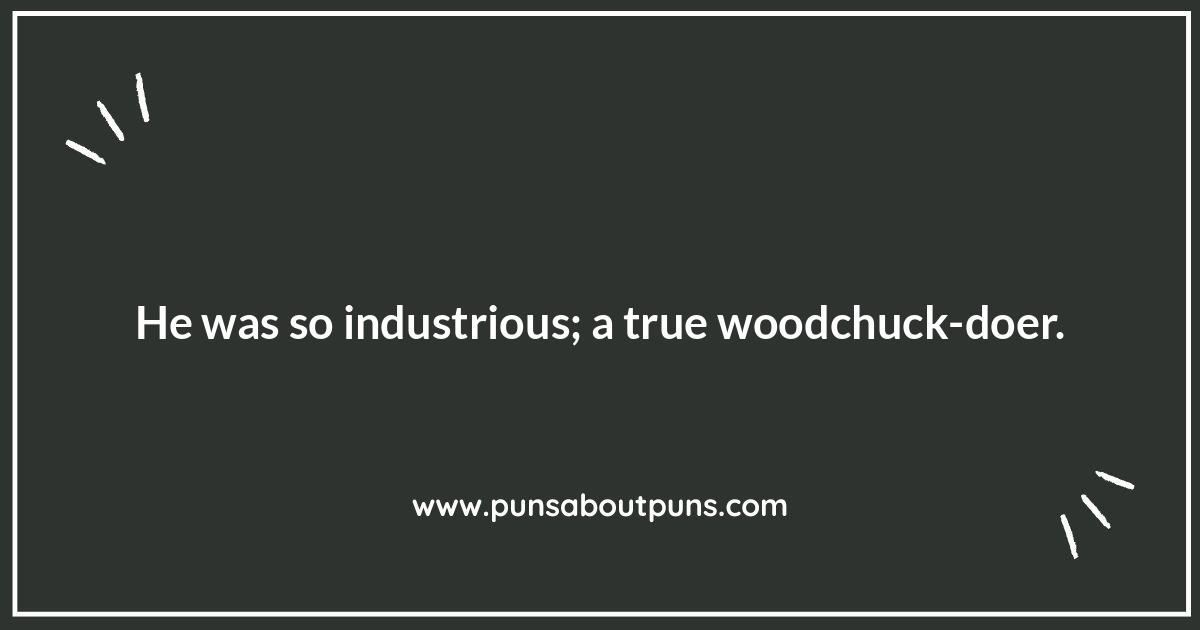 Woodchuck Puns: Cracking Up with Nature