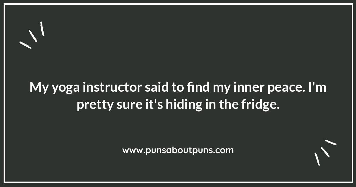 Yoga Laughs: Flexible Fitness Dad Jokes and Puns