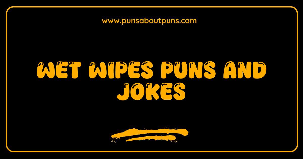 Best Wet Wipes Puns Prepare to be Wiped Out by Laughter