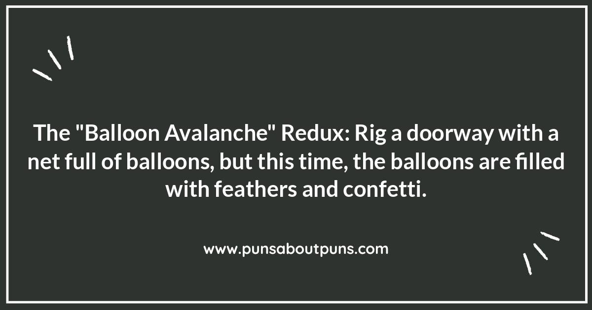 Birthday Party Pranks for Kids: Pranks Using Balloons and Decorations