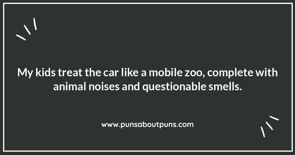 Chaos in the Carpool: Relatable Kid Moments Quotes for Parents
