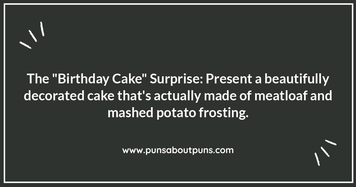 Food-Related Birthday Pranks: Sweet & Sour Surprises for Your Best Friend